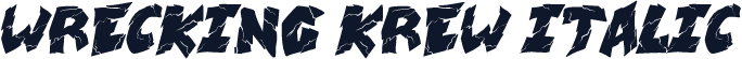 wrecking krew Italic