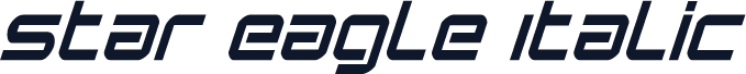 Star Eagle Italic