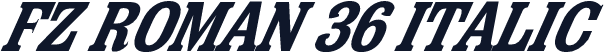 FZ ROMAN 36 ITALIC