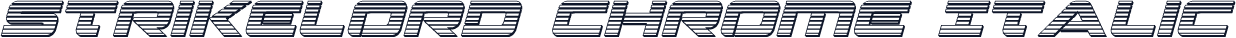Strikelord Chrome Italic