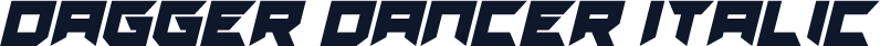 Dagger Dancer Italic