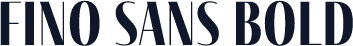 Fino Sans Bold