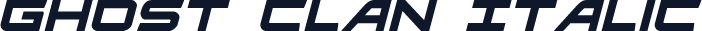 Ghost Clan Italic