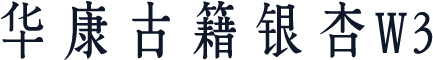华康古籍银杏W3