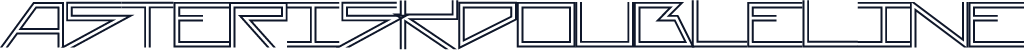 AsteriskDoubleLine