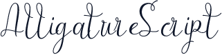 AlligatureScript