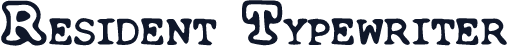 Resident Typewriter