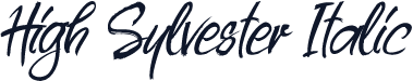 High Sylvester Italic