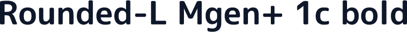 Rounded-L Mgen+ 1c bold