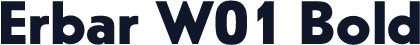 Erbar W01 Bold