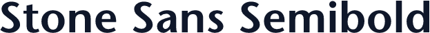 Stone Sans Semibold