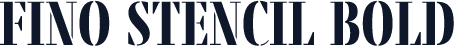 Fino Stencil Bold