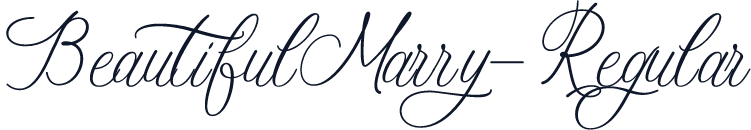 BeautifulMarry-Regular