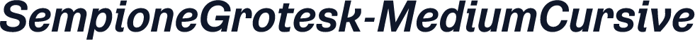SempioneGrotesk-MediumCursive