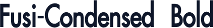 Fusi-Condensed Bold