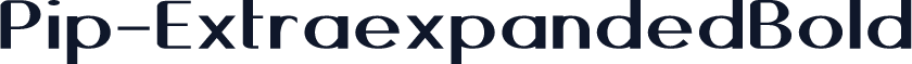Pip-ExtraexpandedBold