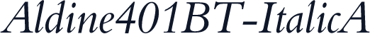 Aldine401BT-ItalicA