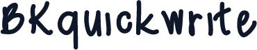 BKquickwrite