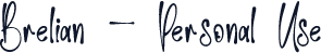 Brelian - Personal Use