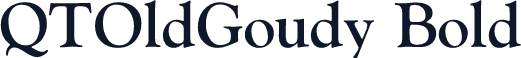 QTOldGoudy Bold