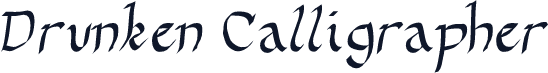 Drunken Calligrapher
