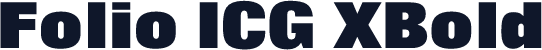 Folio ICG XBold