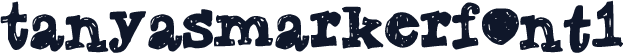 TanyasMarkerFont1
