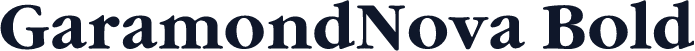 GaramondNova Bold