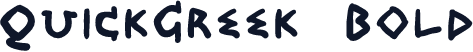 QuickGreek  Bold