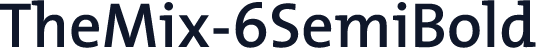TheMix-6SemiBold