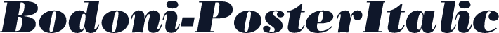 Bodoni-PosterItalic