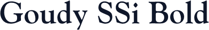 Goudy SSi Bold