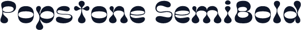 Popstone SemiBold