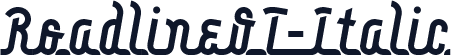 RoadlineOT-Italic
