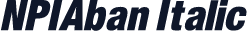 NPIAban Italic