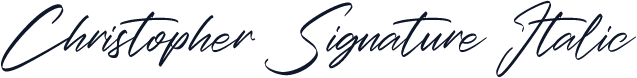 Christopher Signature Italic