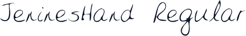 JeninesHand Regular