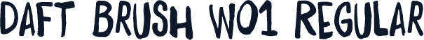 Daft Brush W01 Regular