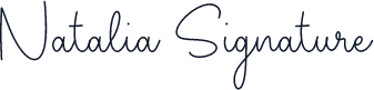 Natalia Signature