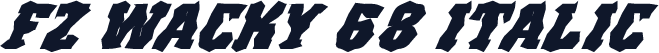 FZ WACKY 68 ITALIC