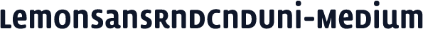 ☞LemonSansRndCndUni-Medium