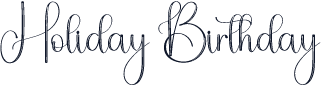 Holiday Birthday