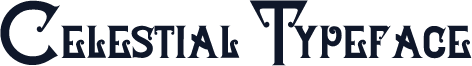 Celestial Typeface