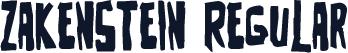 Zakenstein Regular