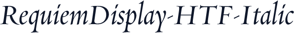 RequiemDisplay-HTF-Italic
