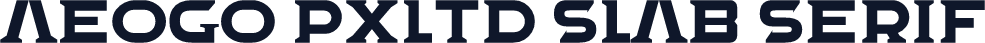 Aeogo Pxltd Slab Serif