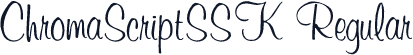 ChromaScriptSSK Regular