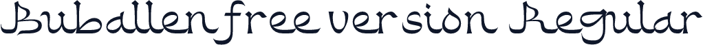 Buballen free version Regular