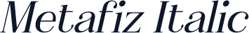 Metafiz Italic
