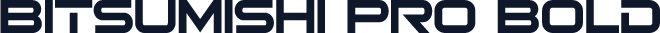 Bitsumishi Pro Bold